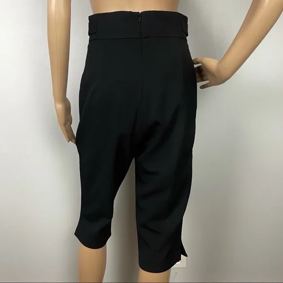 NEW ALICE MCCALL BLACK HIGH WAISTED CROPPED PANTS - Picture 7 of 8